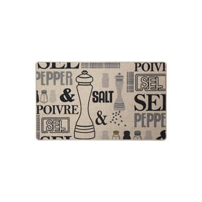 Tapis rectangulaire Chesham avec envers antidérapant