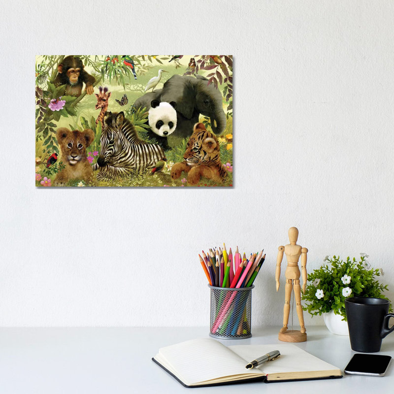 Vanishing Species by Giordano Studios - Wrapped Canvas Print, 20.32 cm H x 30.48 cm W