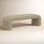 Barley Upholstered Bench-1477405641
