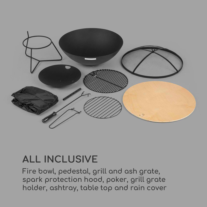 Round Steel Smokeless Fire Pit