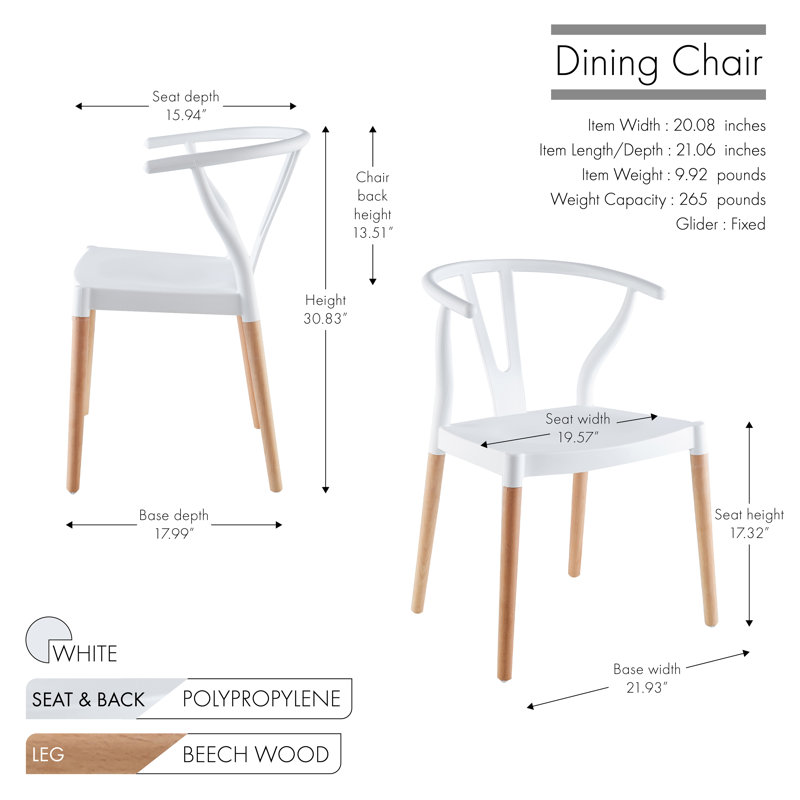 Burkleigh Side Chair, White