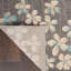 Tapis gris / beige à motif floral Zaizi-249218186