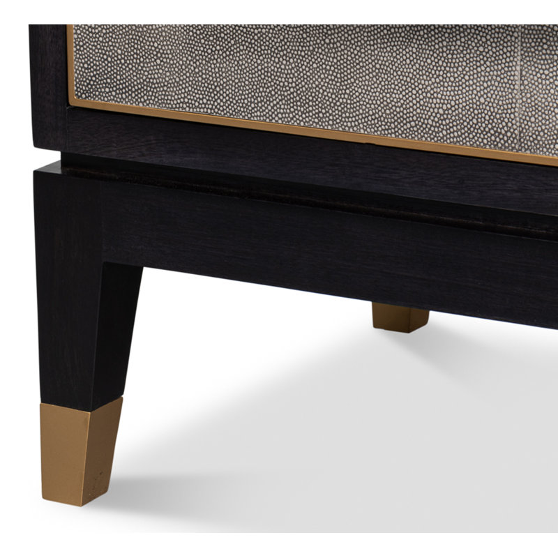 Horatio 2 - Drawer Solid Wood Nightstand