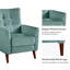 Fauteuil inclinable Amaurie Tacho avec dossier capitonné-1226636060