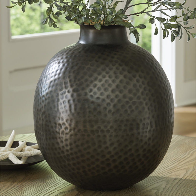Woody Vase, 14" H x 12" W x 12" D