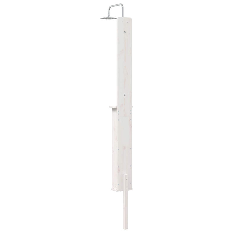 Outdoor Shower and Footwash Spout, White Oak