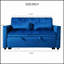 Lit convertible convertible 3 en 1 avec dossier inclinable, poches de rangement et coussins lombaires pour plus de confort et de polyvalence-988208474