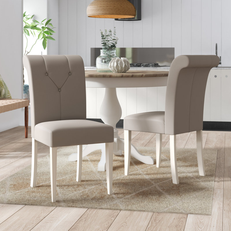Snider Upholstered Dining Chair, Grey