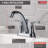 Woodhurst Centerset Bathroom Faucet with Drain Assembly-1937628618-1937908472