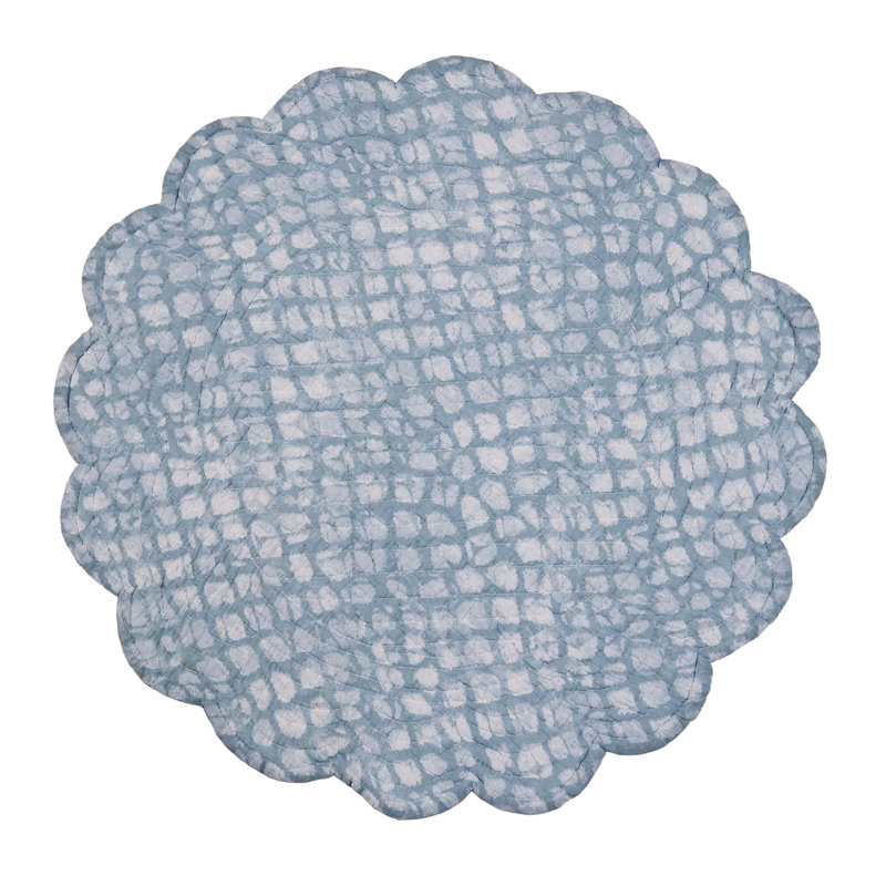 Ensemble de 6 napperons réversibles Cerulean Breeze