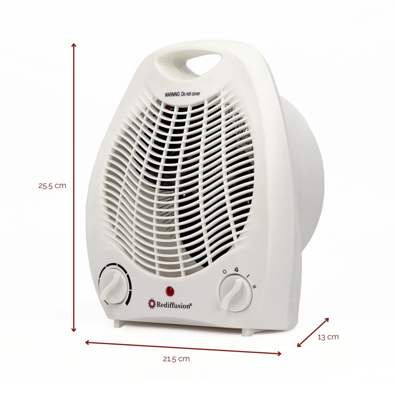 Rediffusion 2000w Portable Fan Heater