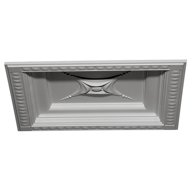 Elegance Star 24'' White Urethane Ceiling Tile