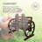 Avanley Outdoor Wooden Wagon Wheel Bench