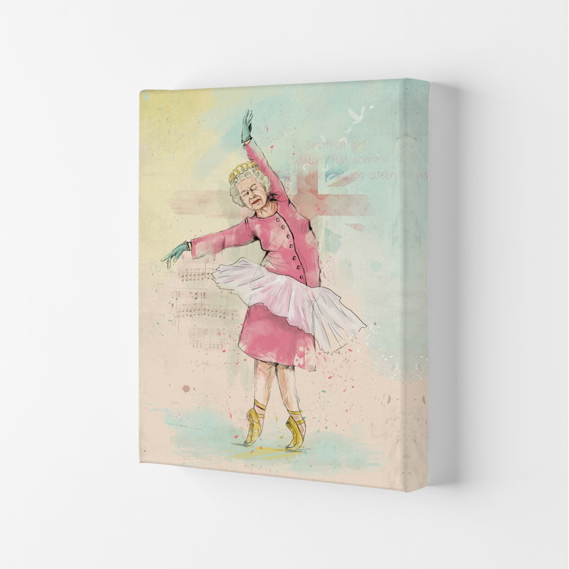 Dancing Queen by Mercedes Lopes Charro - Print, Wrapped Canvas, 84.1cm H x 59.4cm W x 4cm D