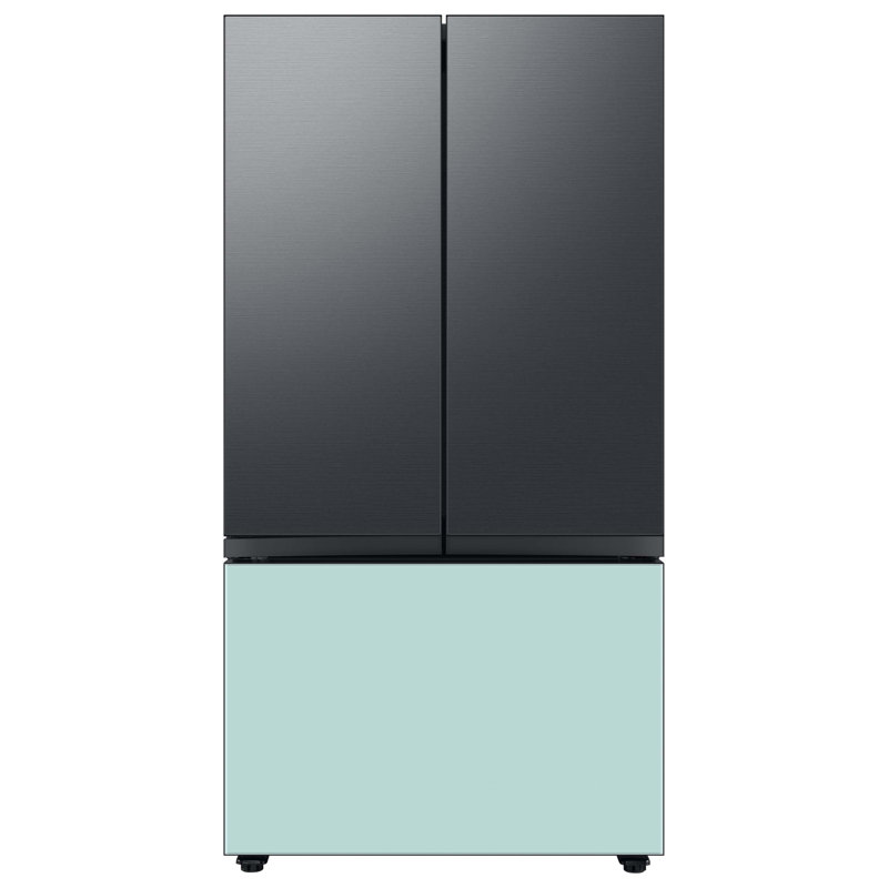 Samsung 24 cu. ft. Smart Bespoke 3-Door French-Door Refrigerator with Customizable Panel Colors and AutoFill Water Pitcher in Custom Panel-Ready