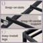 Base de lit plateforme en métal robuste de 14 po, capacité de 1 100 lb, sans sommier, rangement sous le lit-1055442600-1055442604