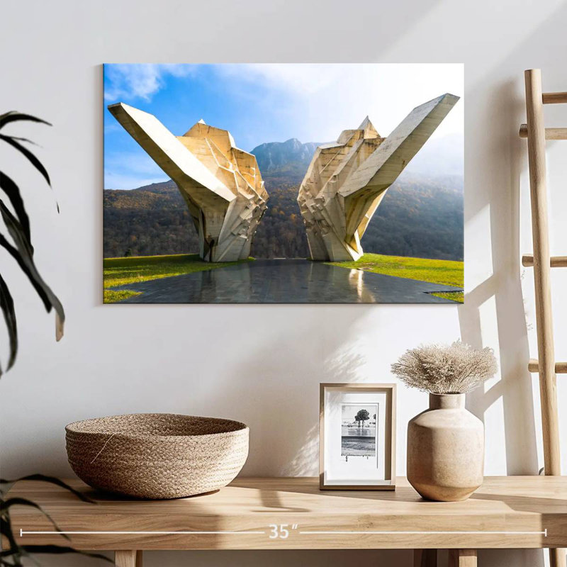 Tjentiste War Memorial, 16" H x 24" W