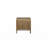 Jaywon Waterfall Solid Wood End Table, Latte