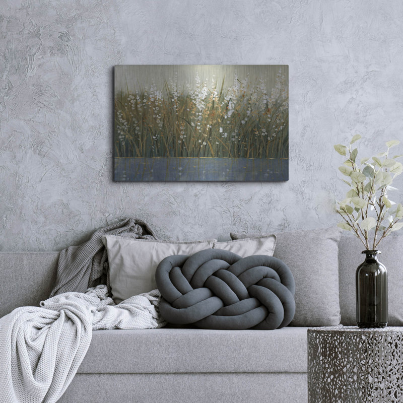 Red Barrel Studio® «By the Tall Grass II» par Tim O'Toole, art mural en métal, H 24 po x l 36 po