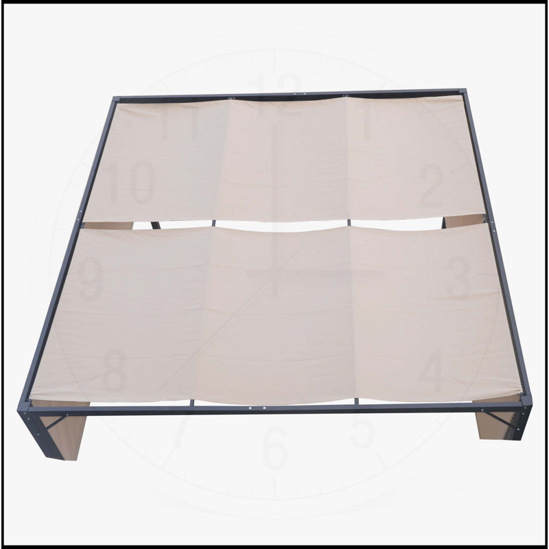 9,5 x 9,5 pi WESTRAY ACIER Gazebo