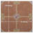 Sevilla 17-3/4" x 17-3/4" Ceramic Moroccan Wall & Floor Tile