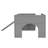 Mapleton All-in-One Low Loft Bed With Storage Shelves And Slide-124611210