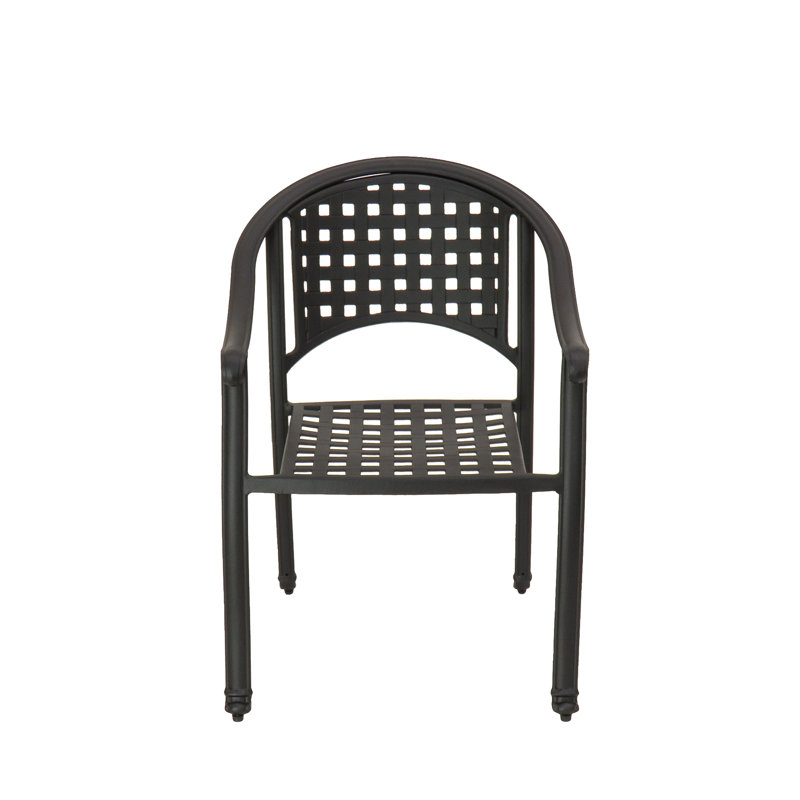Fauteuil de patio empilable Giannoula