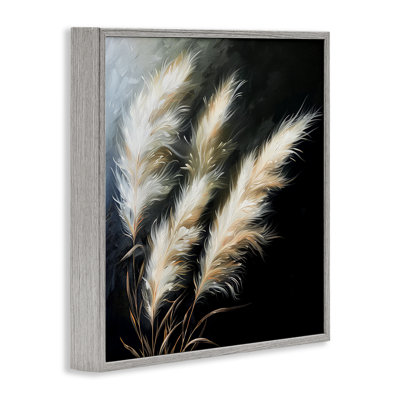  Stupell Industries Wispy Wheat Stalks Framed Giclee Art by Raymond Powers