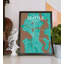 « seattle city map », reproduction d’impression sur affiche en nature-31735531