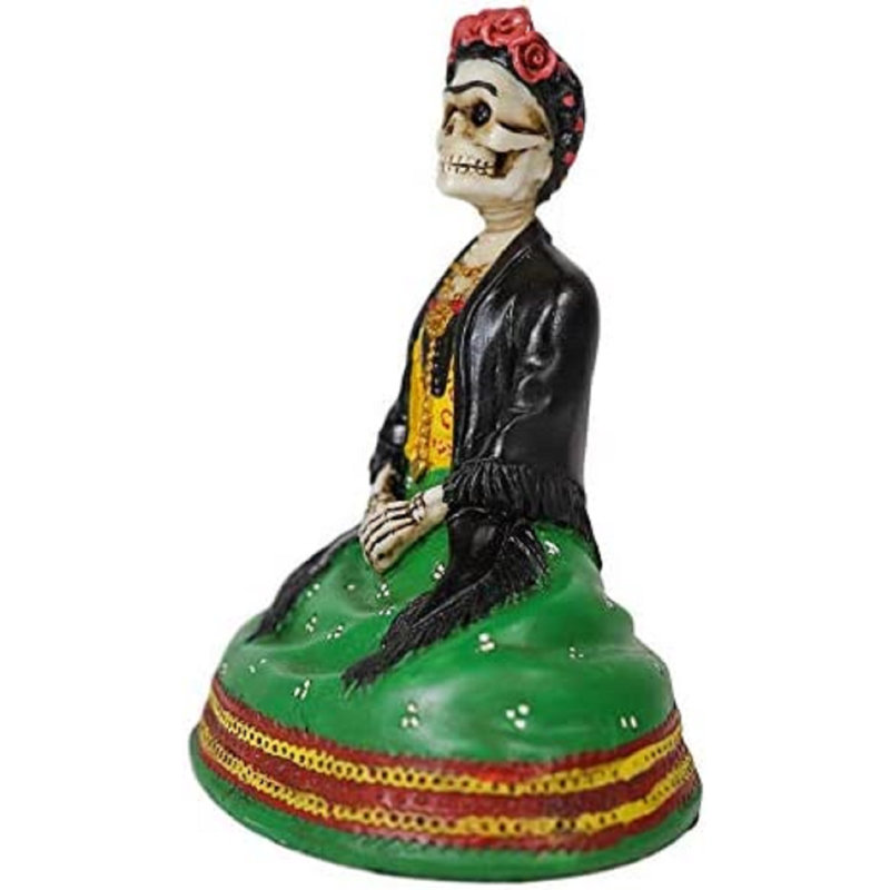 Figurine de peintre mexicain emblématique de la journée des morts