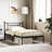 Braxden 12" Metal Bed Frame with Headboard No Mattress-241430122-241430119