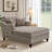 Aglaea Upholstered Chaise Lounge With Adjustable Backrest-1229185458