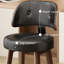 Chaise d'appoint noire (dossier de 6)-939966736-939966828-939966829