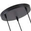 Friesen 3 - Light Black Cluster Pendant