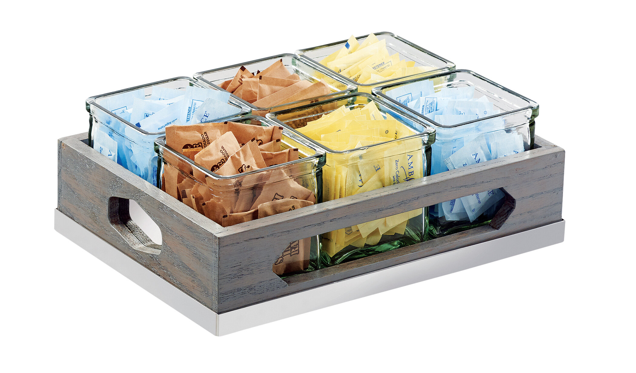 Cal-Mil 6 Section Condiment Holder