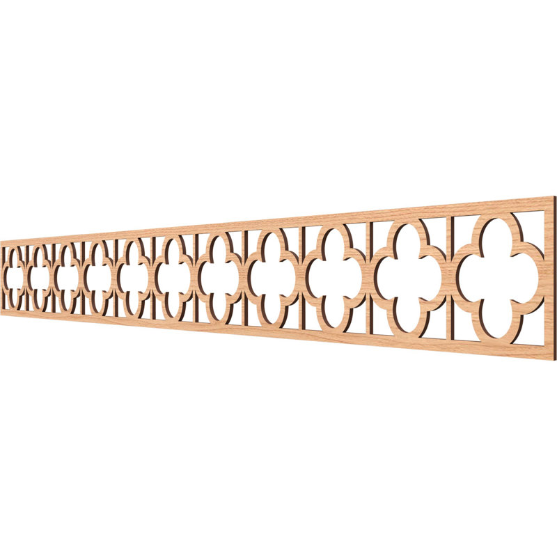 Moulure à panneau Woodall, H 6 po x l 46,5 po x P 0,25 po, Noyer blanc