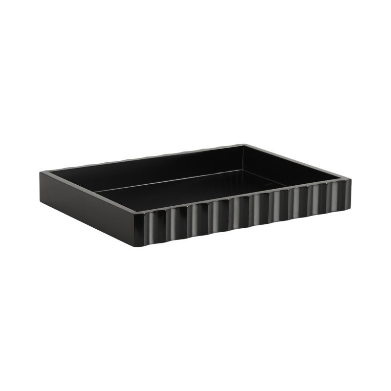 Fluted Rectangle Serving Tray