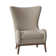 Casper 33" Wide Polyester Wingback Chair