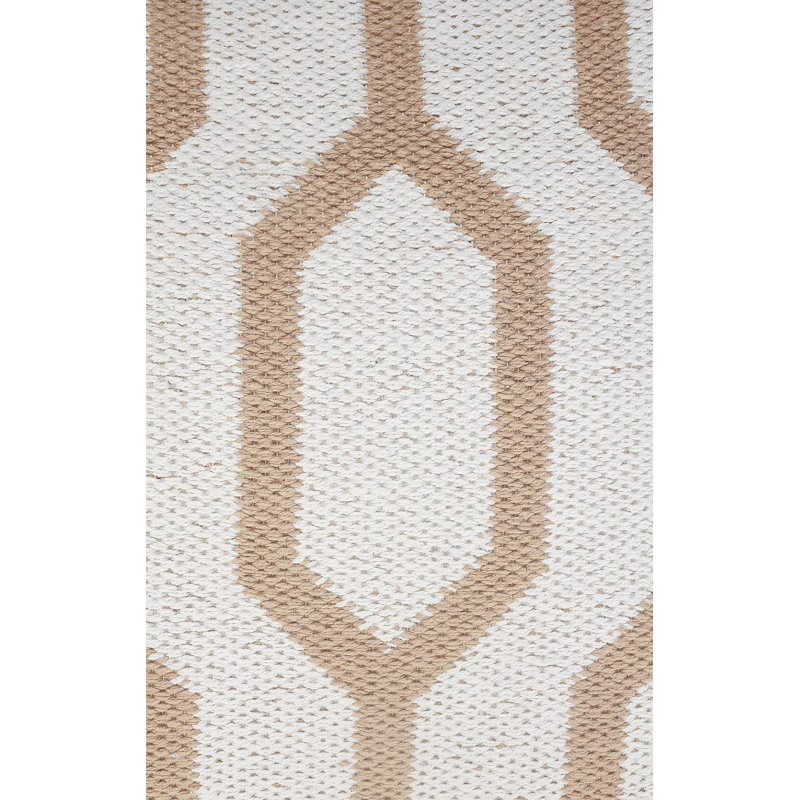 Housse et insert de coussin carré 100% coton Silliman, Hazelnut, Housse de coussin seulement - sans coussin