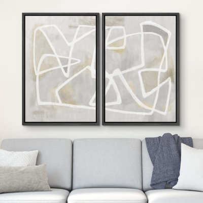 "Mid-Century" Pastel Gray