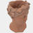 D7x11" Visage Head Bust Planter, Brown-198306193