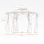 12 Ft. W x 12 Ft. D Metal Grill Gazebo-95852024