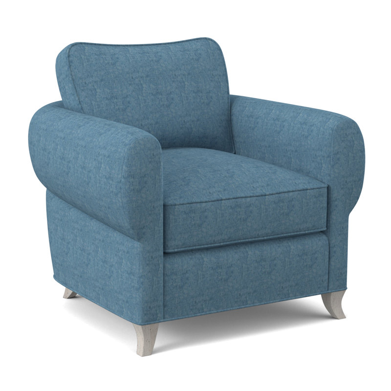 Fauteuil cocon, Bisque, Écaille de tortue lin