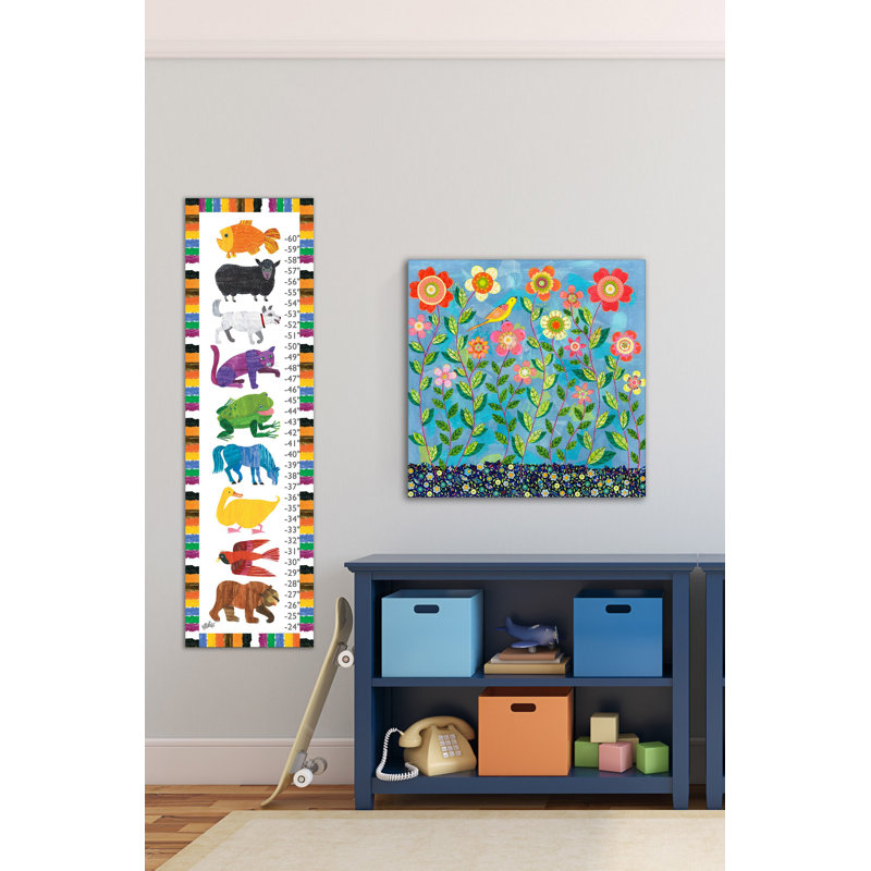 «In The Meadow» par Vanessa Sascalia, reproduction sur toile tendue, H 48 po x l 48 po x P 1,5 po