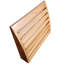 Rouge - 790 g, 38 x 33,5 x 8 cm, Bois naturel, Peut être utilisé comme appui-tête ou appuie-tête, idéal pour la relaxation.