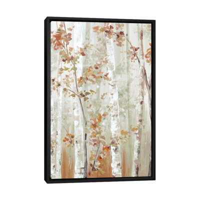 «Birch Wood I» par Eva Watts, reproduction d'art sur toile tendue