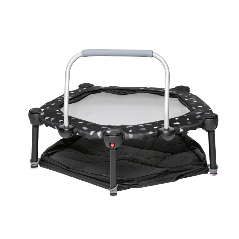 Okeidog 3-in-1 Trampoline - Black - 90 x 90 cm