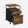 Turgeon 16.1'' Wide 2 -Drawer Mobile File Cabinet
