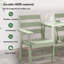 Jack & Jill HDPE Garden Love Seat-97771629