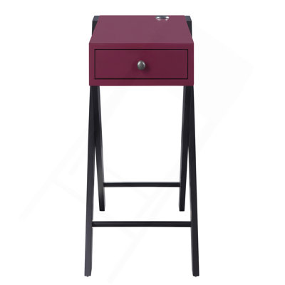 Table d'appoint avec ports USB
